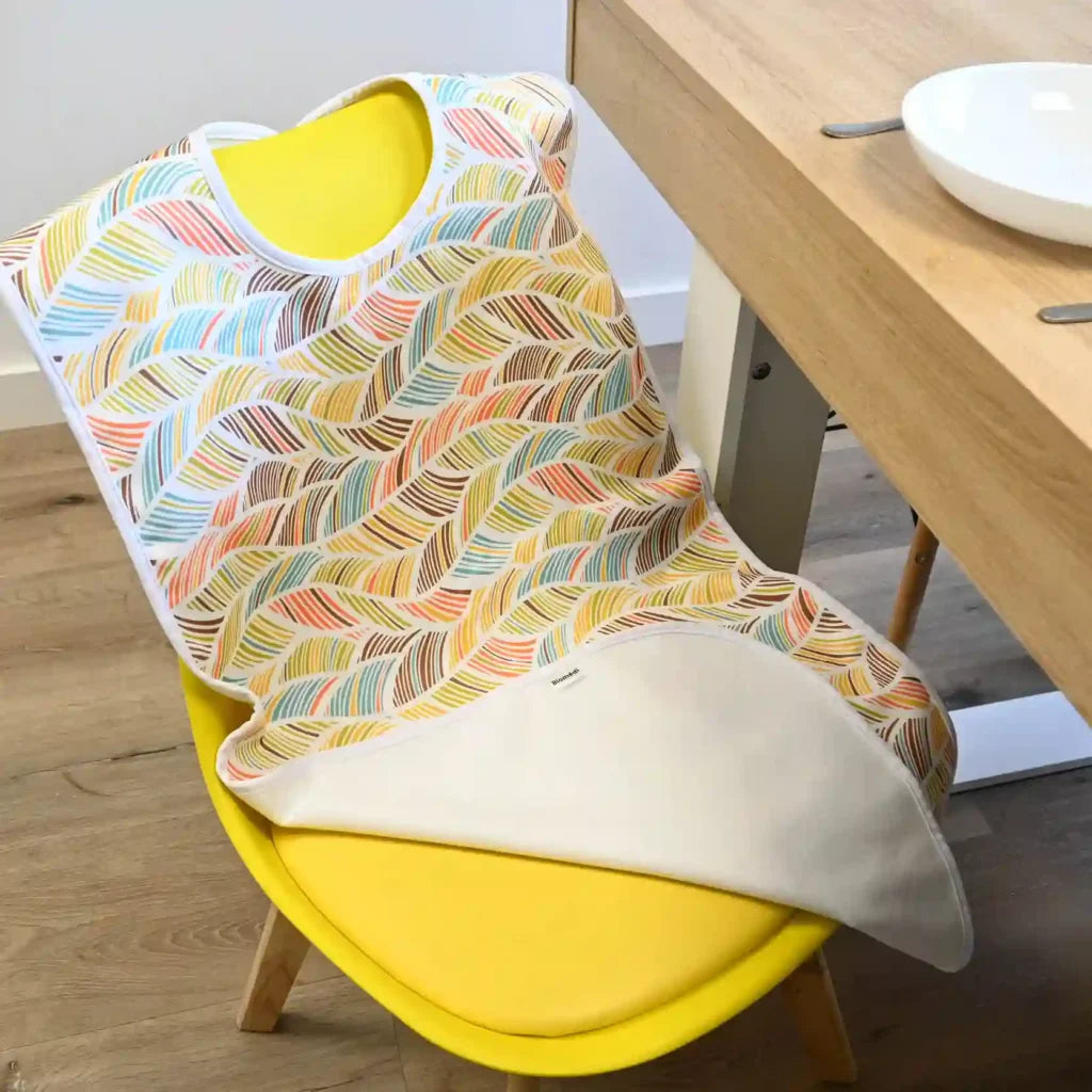 Grand bavoir Adulte étanche ultra absorbant