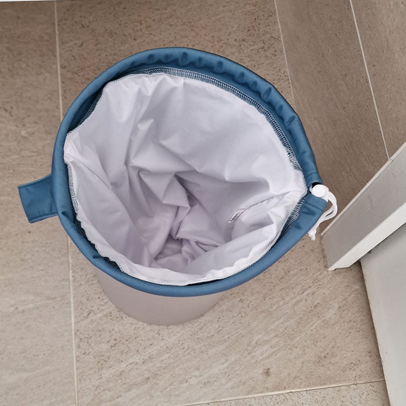 Sac poubelle lavable et réutilisable 9 litres BLANC