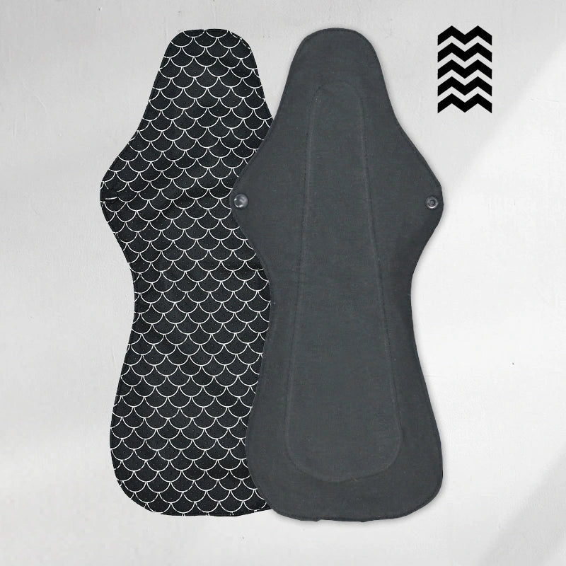 1 serviette hygiénique lavable (Gamme XL) – Flux extra fort, maternité, nuit - Mypads