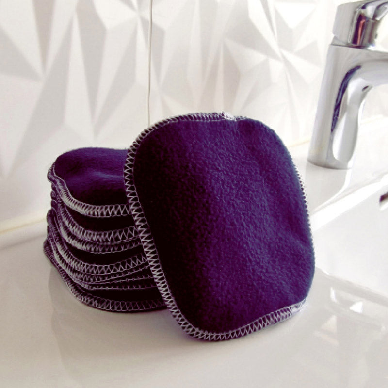 10 lingettes lavables en bambou