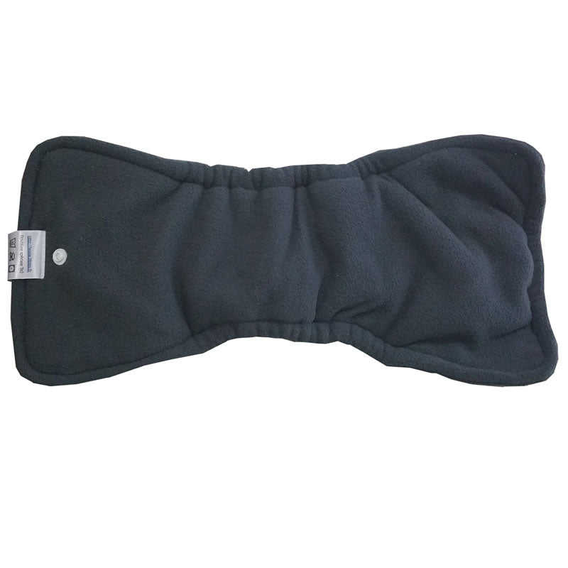 3 Doublures Couches lavables Tout en deux - Bambou charbon