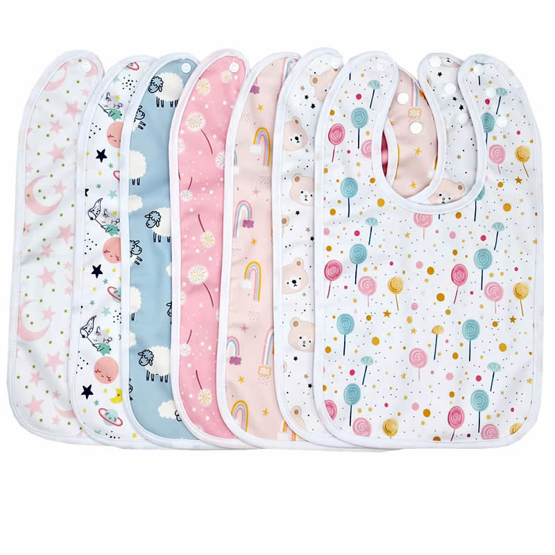 7 bavoirs brevetés évolutifs