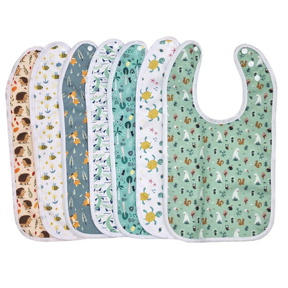 7 bavoirs brevetés évolutifs