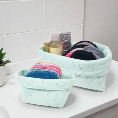 Panière Gaz de coton Réversible