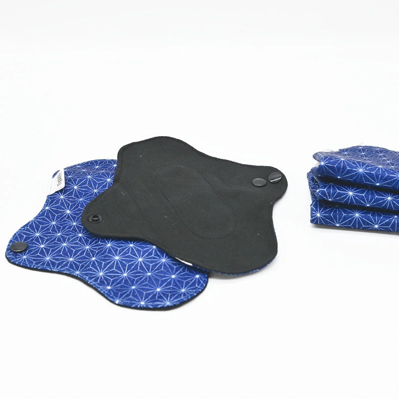 5 protège-slips lavables en COTON BIO (Gamme XS)  - Mypads