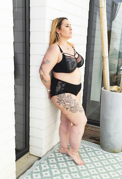 Culotte menstruelle taille haute Astrée – Flux fort - Mypads -