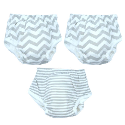 3 culottes apprentissage étanche coton B'bies