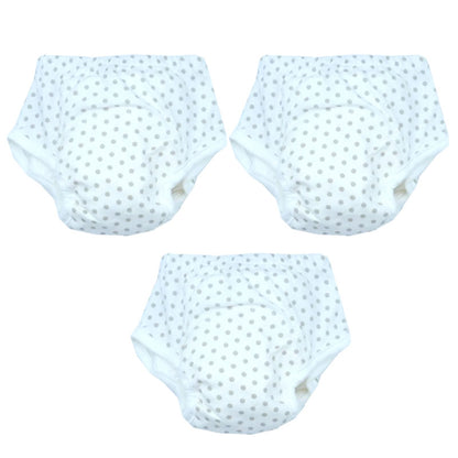 3 culottes apprentissage étanche coton B'bies