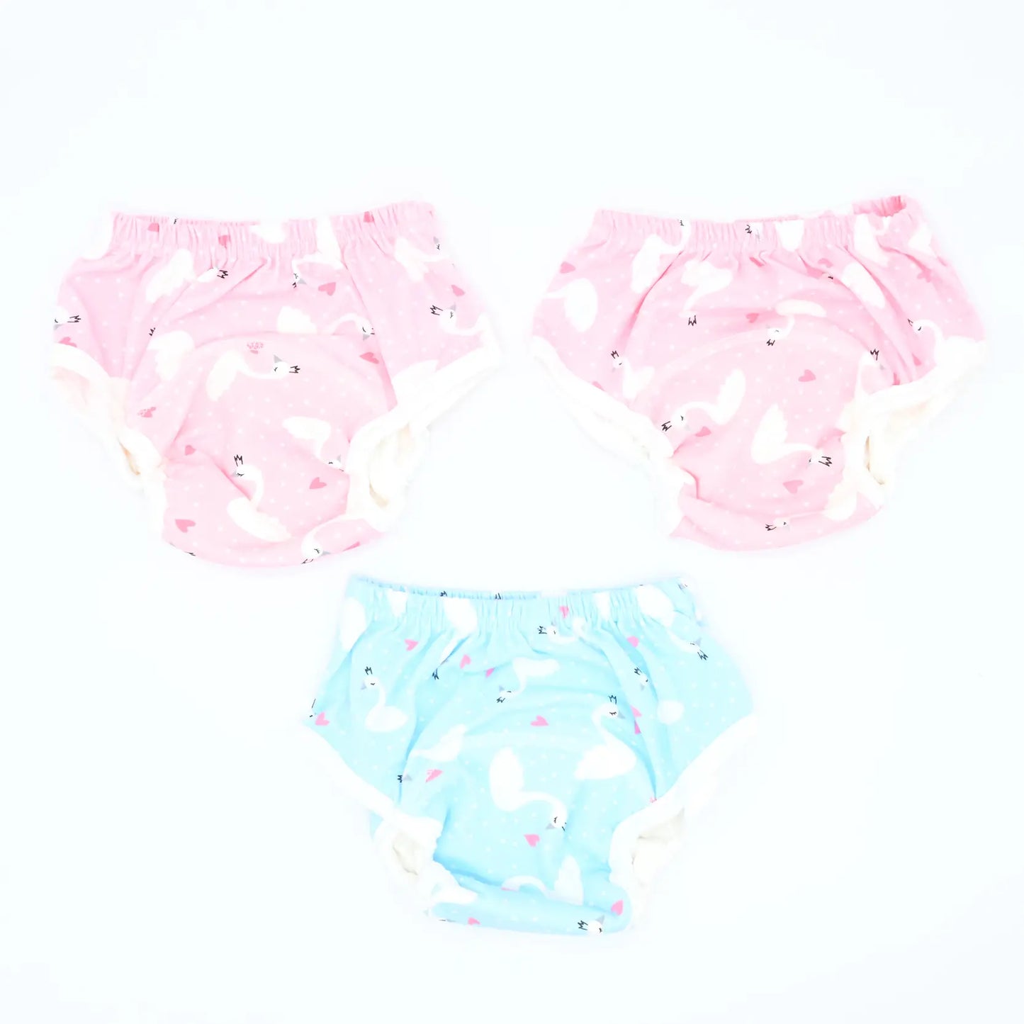 3 culottes apprentissage étanche coton B'bies