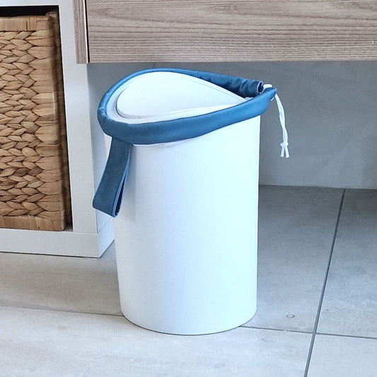 Sac poubelle lavable et réutilisable 9 litres BLANC