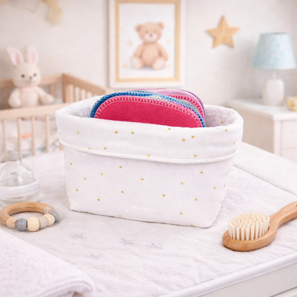 Panière Gaz de coton Réversible