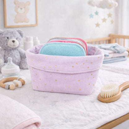 Panière Gaz de coton Réversible