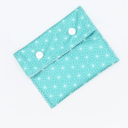 1 pochette savon SIMPLE - Asanoha azur