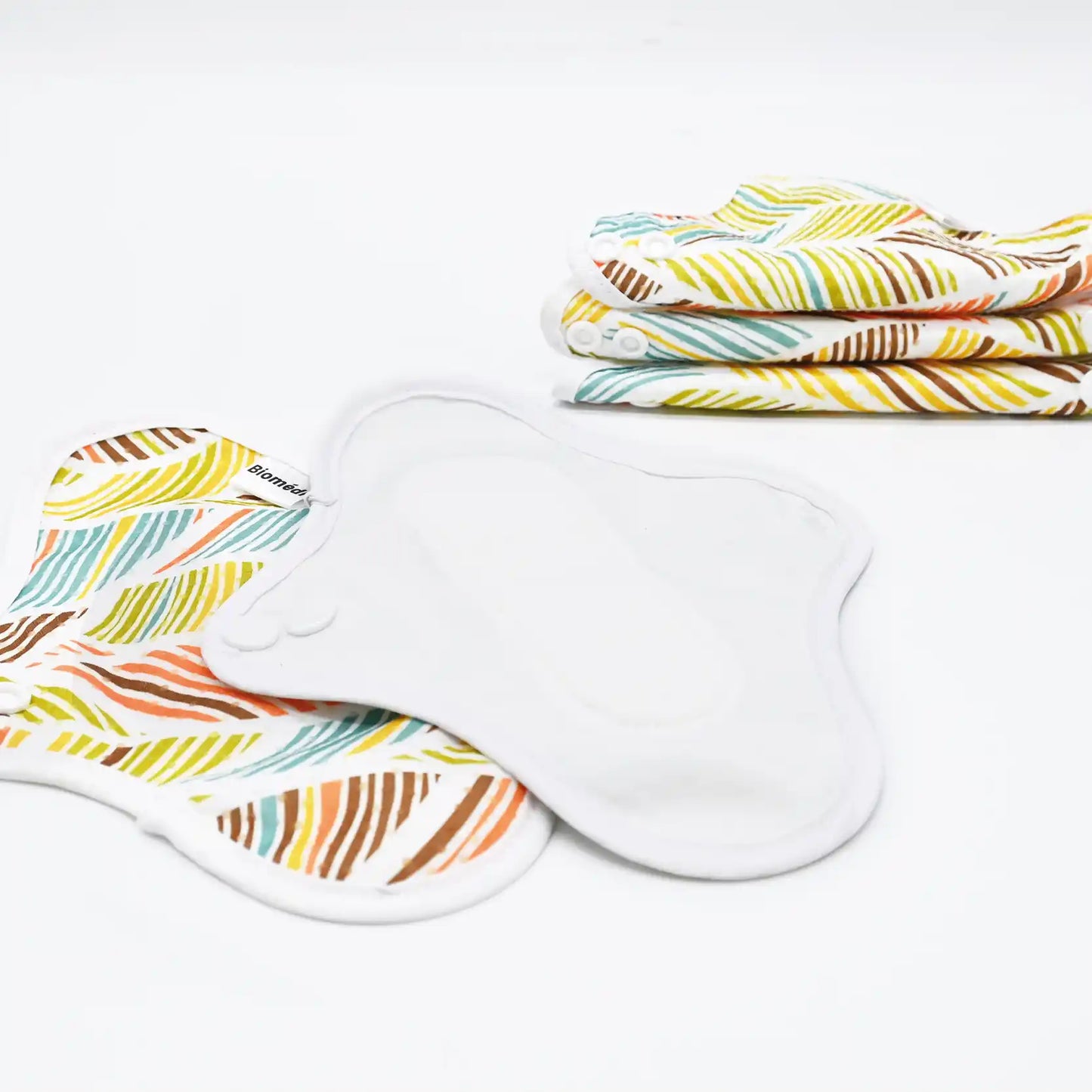 5 protège-slips lavables en coton – Fuites urinaires légères (Gamme XS)