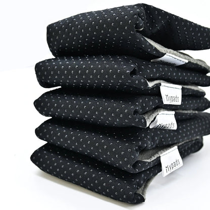 Serviettes hygiéniques lavables (Gamme L) – Flux moyen à fort - Mypads