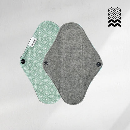 5 serviettes hygiéniques lavables (Gamme S) – Flux léger à moyen - Mypads