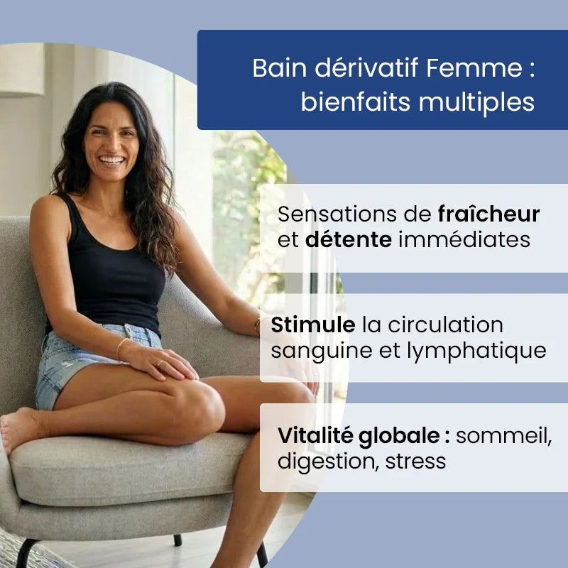 Accessoire de Fraîcheur Périnéale Inspiré du Bain Dérivatif (2 serviettes + 2 pads froids + 1 pochette)