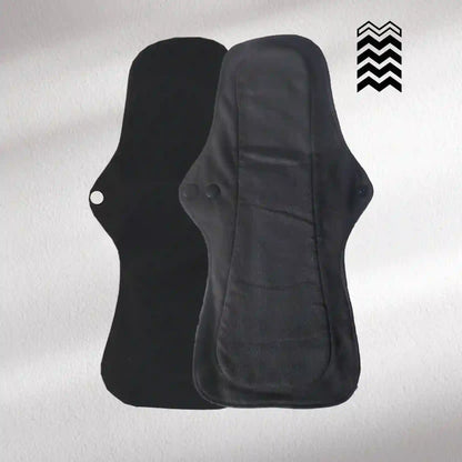 Serviettes hygiéniques lavables (Gamme L) – Flux moyen à fort - Mypads