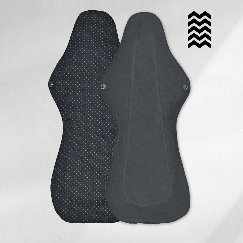 1 serviette hygiénique lavable (Gamme XL) – Flux extra fort, maternité, nuit - Mypads