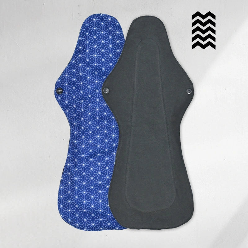 1 serviette hygiénique lavable (Gamme XL) – Flux extra fort, maternité, nuit - Mypads