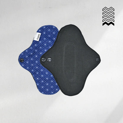 5 protège-slips lavables en COTON BIO (Gamme XS)  - Mypads