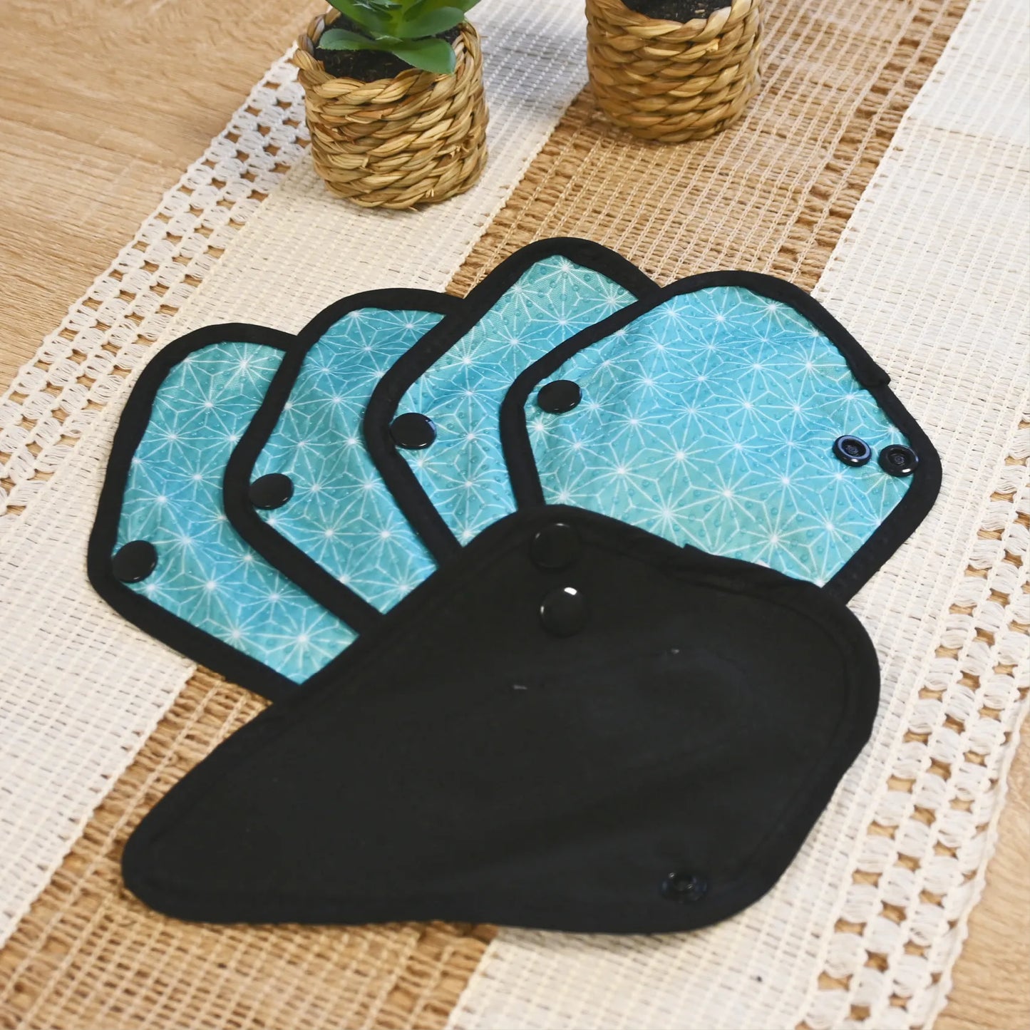 5 protège strings lavables en coton  - (Gamme XXS) Mypads