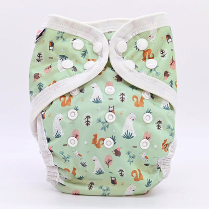 Couche lavable Te1 (Tout en Un) Bambou