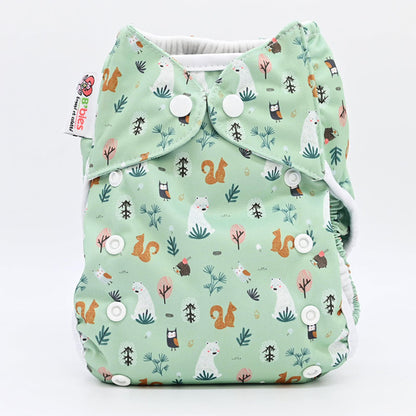 Couche lavable Te2 (Tout en Un) Bambou