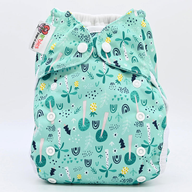 Couche lavable Te2 (Tout en Un) Bambou
