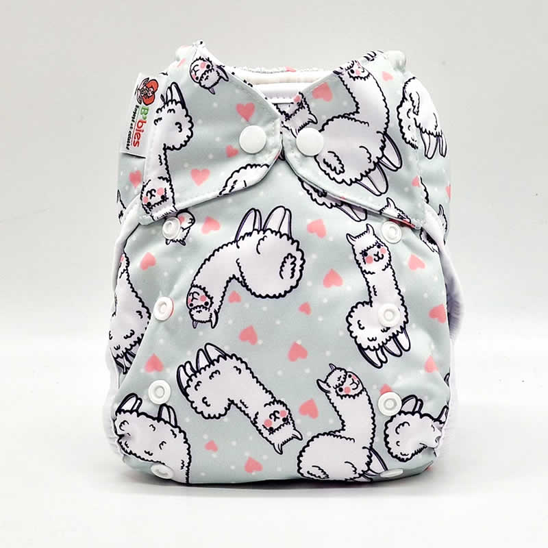 Couche lavable Te2 (Tout en Un) Bambou