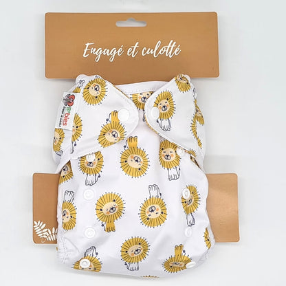 Couche lavable Te2 (Tout en Un) Bambou