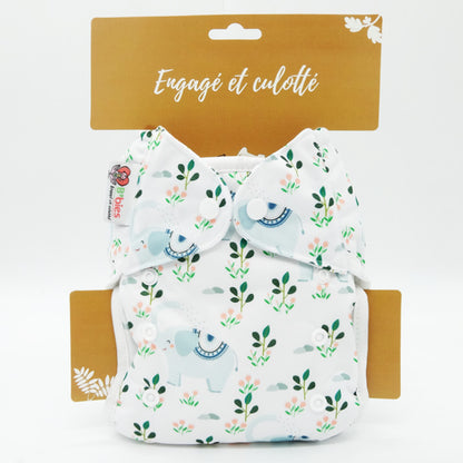 Couche lavable Te2 (Tout en Un) Bambou