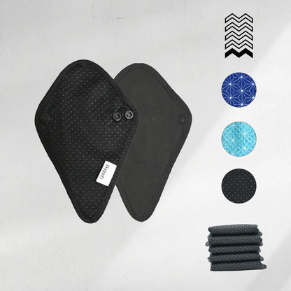 5 protège strings lavables en coton  - (Gamme XXS) Mypads