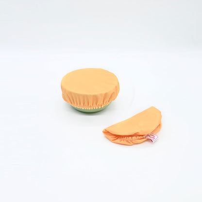 2 Couvre bols - couvre plat en tissu  (S)  13 à 16 cm