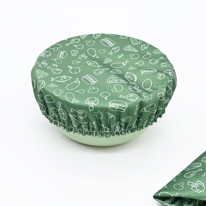 2 Couvre bols - couvre plat en tissu  (S)  13 à 16 cm