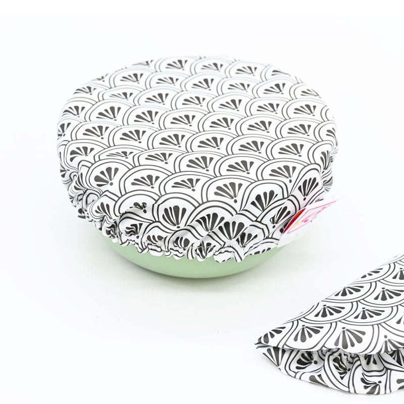 2 Couvre bols - couvre plat en tissu  (S)  13 à 16 cm