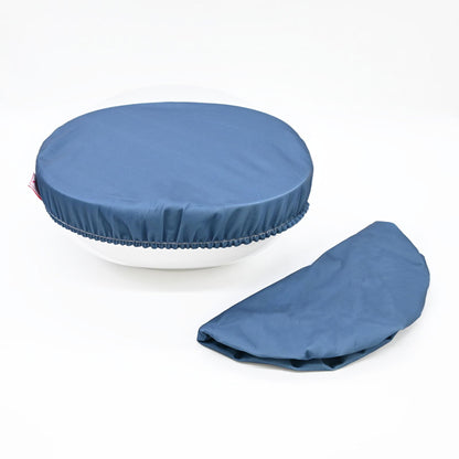 2 Couvre saladier  couvre plat en tissu  (L) - 24/30 cm